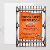 脱獄パーティー招待状 招待状 (正面/裏面)