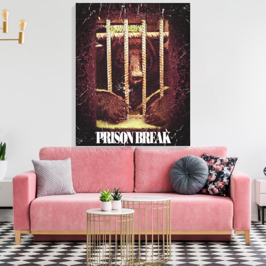 脱獄 – キャンバスプリント (インサイチュ (リビング))