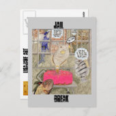 脱獄 ポストカード (正面/裏面)