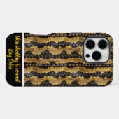 脱皮したヘビの皮の鮮やかな模様 iPhoneケース (裏面横)