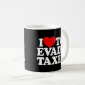 脱税が大好き税制詐欺のヘイト税 コーヒーマグカップ (正面右)