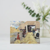 脱穀フロア, 1916 ポストカード (スタンド正面)