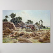 脱穀機1896 ポスター (正面)