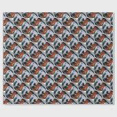 脱絶滅羊毛マンモスラッピング紙 ラッピングペーパー (フラット)