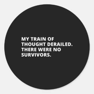 脱線した私の連考え列 ラウンドシール