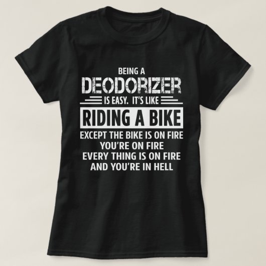 脱臭剤 Tシャツ (デザイン正面)