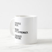 脱色を取り除く コーヒーマグカップ (正面左)