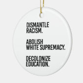 脱色を取り除く セラミックオーナメント (左)