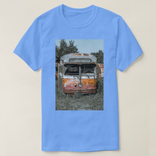 脱走した路面電車 Tシャツ (デザイン正面)