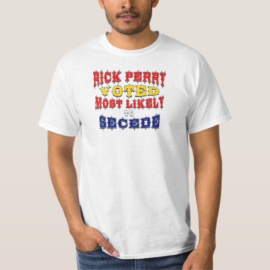 脱退するために多分投票されるRick Perry - Tシャツ (正面)