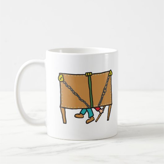 脱進学 コーヒーマグカップ (左)