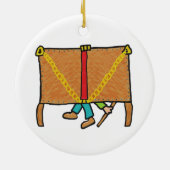 脱進学 セラミックオーナメント (裏面)