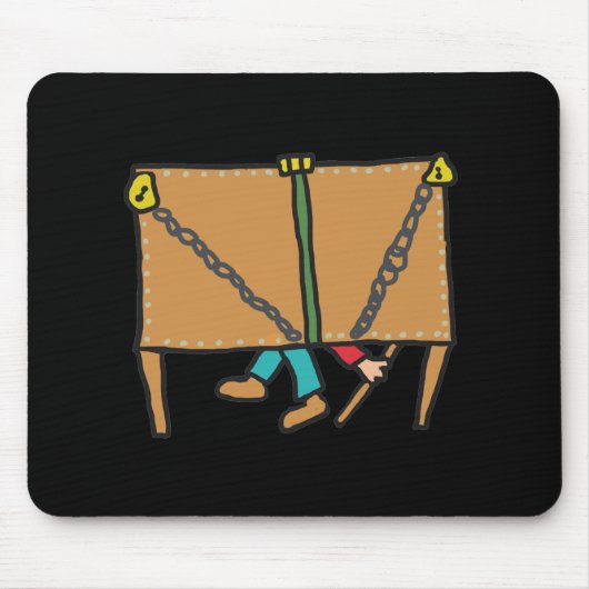 脱進学 マウスパッド (正面)