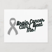 脳がんはビートできない ポストカード (正面)