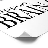 脳がんツリー ポスター (角)