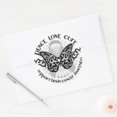 脳がん蝶の部族 ラウンドシール (封筒)