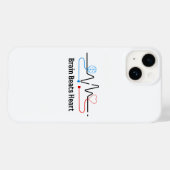 脳が心に勝つ スマホケース Case-Mate iPhoneケース (裏面 (横))