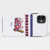 脳が暴走する Case-Mate iPhoneケース (裏面(横))