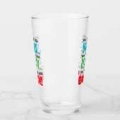 脳と美しいを持つ人 タンブラーグラス (左)