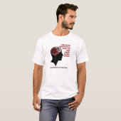 脳によると面白いTシャツ Tシャツ (正面フル)