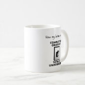 脳のしくみが面白いマグカップ コーヒーマグカップ (正面右)