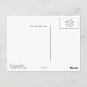 脳のはがきにネズミ ポストカード (裏面)