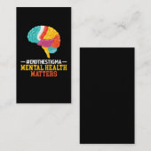 脳のカラフル精神衛生 名刺 (正面/裏面)