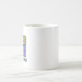 脳のデザインコーヒーマグ コーヒーマグカップ (中央)