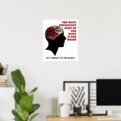 脳のポスターによおもしろいって ポスター (ホームオフィス)