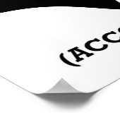 脳のポスターによおもしろいって ポスター (角)