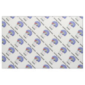 脳のユーモアの中の横の思考ギーク ファブリック (ファットクウォーター)