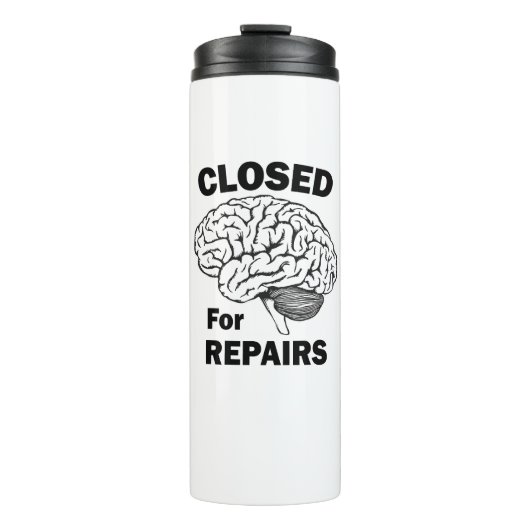 脳の修理中 タンブラー (正面)