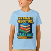 脳の再起動を待つTee Tシャツ (正面)