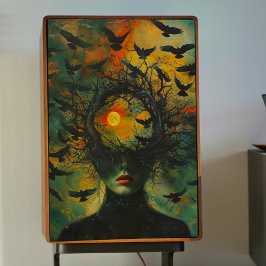 脳の分離における鳥 薄葉紙