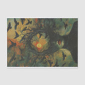 脳の分離における鳥 薄葉紙 (正面)