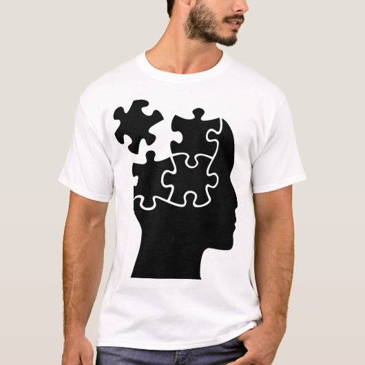 脳の問題解決 Tシャツ (正面)