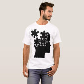 脳の問題解決 Tシャツ (正面フル)