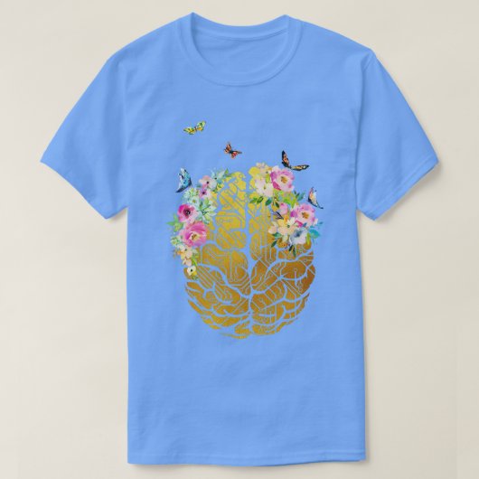脳の回路 Tシャツ (デザイン正面)