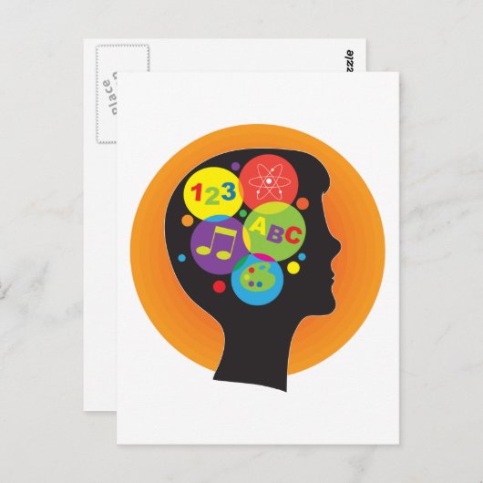 脳の子 ポストカード (正面/裏面)