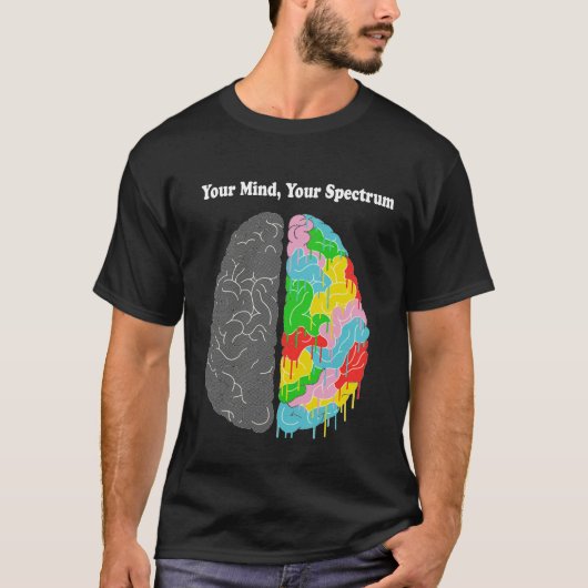 脳の心 Tシャツ (正面)