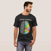 脳の心 Tシャツ (正面フル)