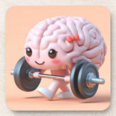 脳の成長 コースター (正面)