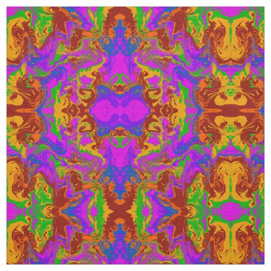 脳の抽象芸術 ファブリック (見本)