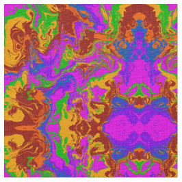 脳の抽象芸術 ファブリック