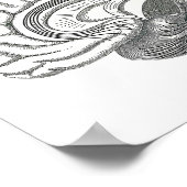 脳の白質斑 ポスター (角)