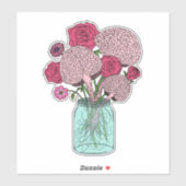 脳の花束 シール (シート)