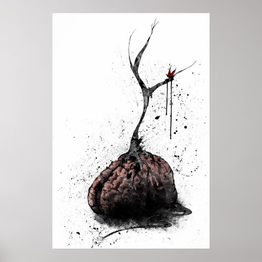 脳の苗木 ポスター (正面)