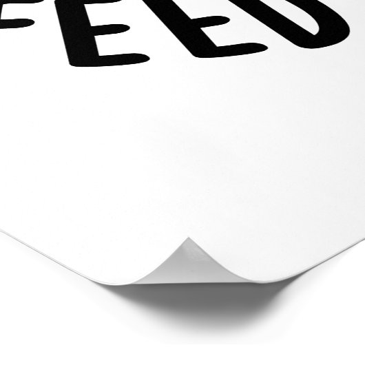 脳の食べ物を与え構造を忘おもしろいれずに ポスター (角)