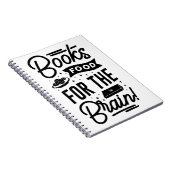 脳の食べ物を予約する ノートブック (右側)