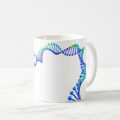 脳のDNA コーヒーマグカップ (正面右)